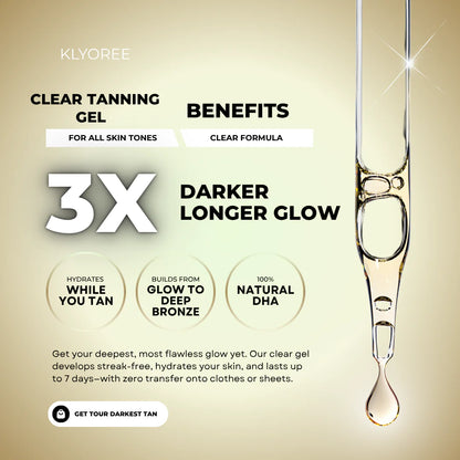 Klyoree Clear Tanning Gel